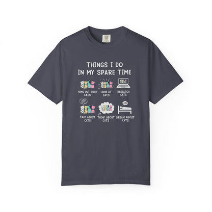 Things I Do Cat - T-Shirt
