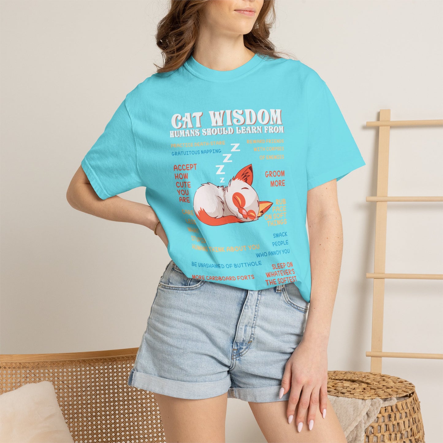 Cat Wisdom - T-Shirt