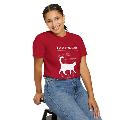 Cat Petting guide - T-Shirt
