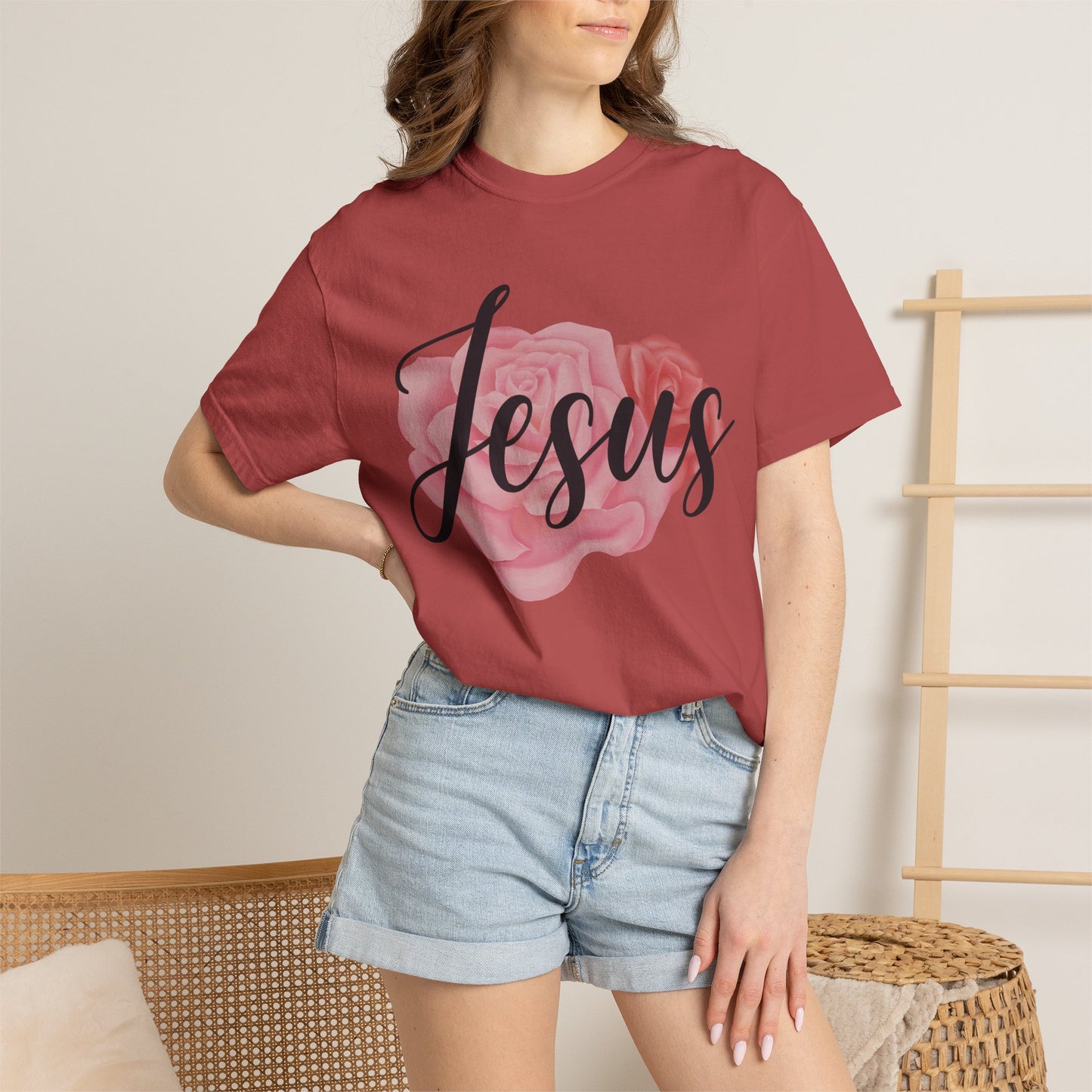 Jesus Rose Christian - T-Shirt
