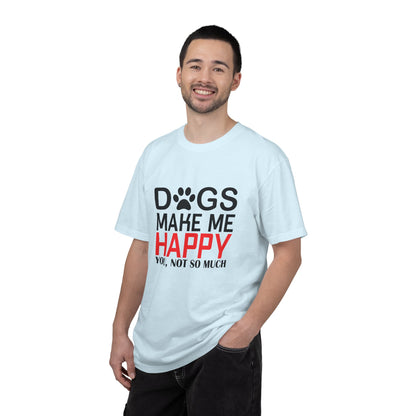 Dogs Make Me Happy Dogs - T-Shirt