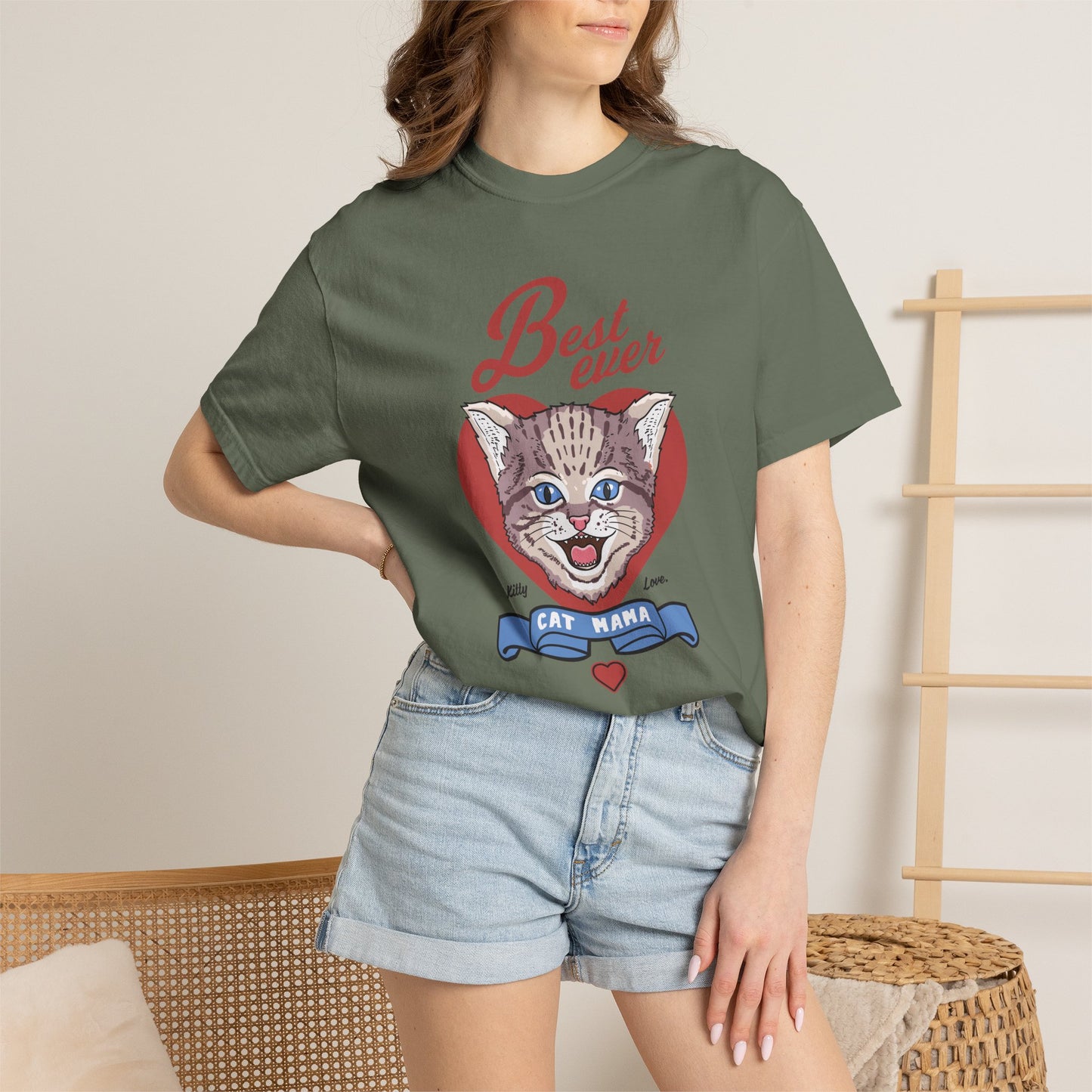 Best Ever Cat Mom - T-Shirt