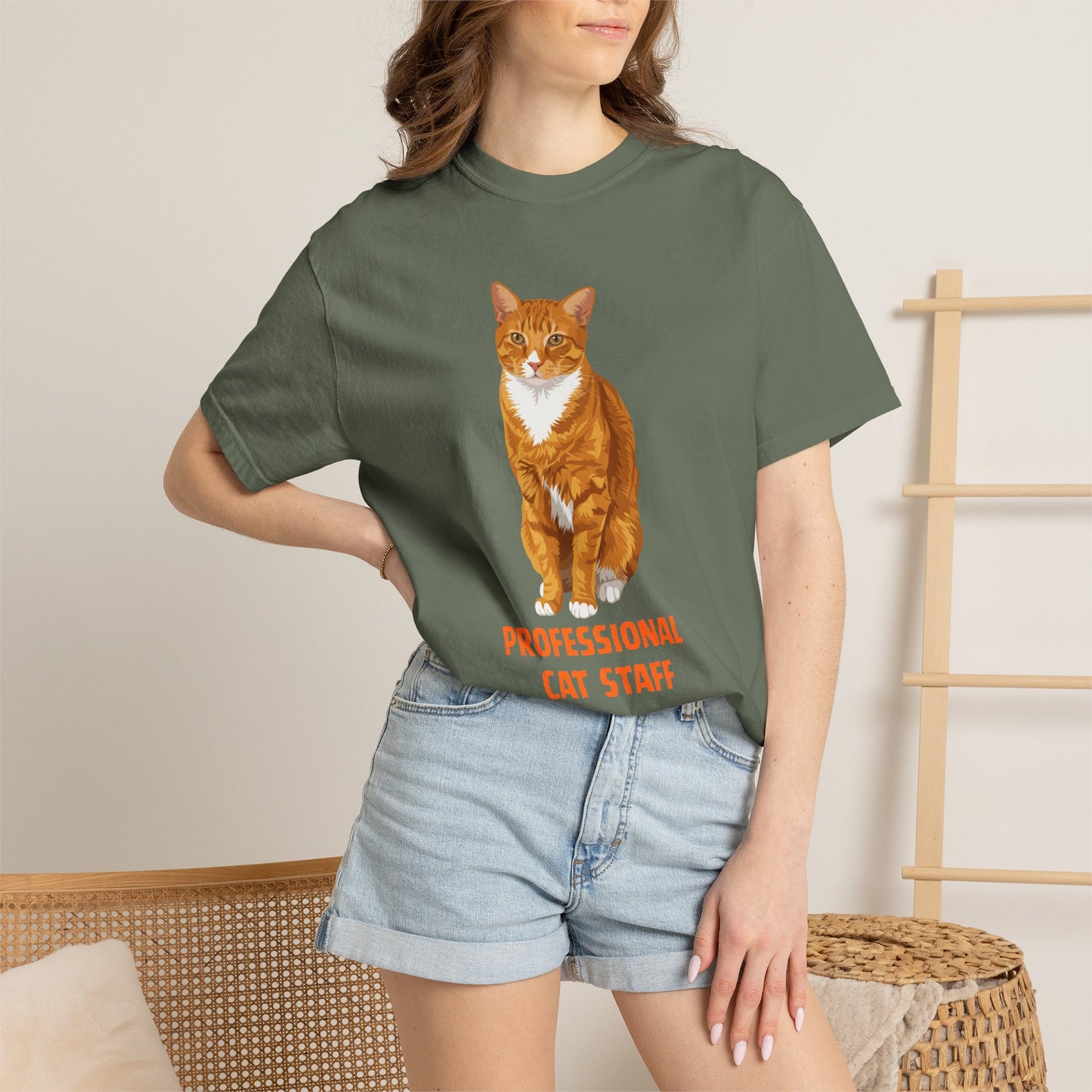 Professional Cat Staff - T-Shirt