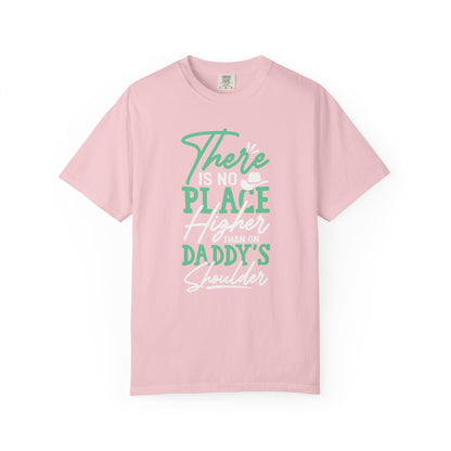 Daddys Shoulder Dad - T-Shirt
