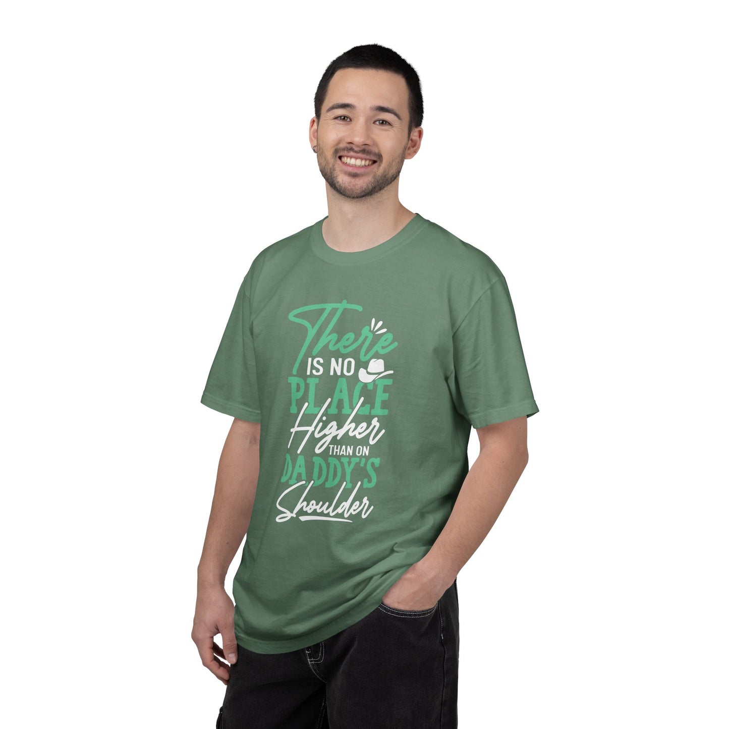 Daddys Shoulder Dad - T-Shirt