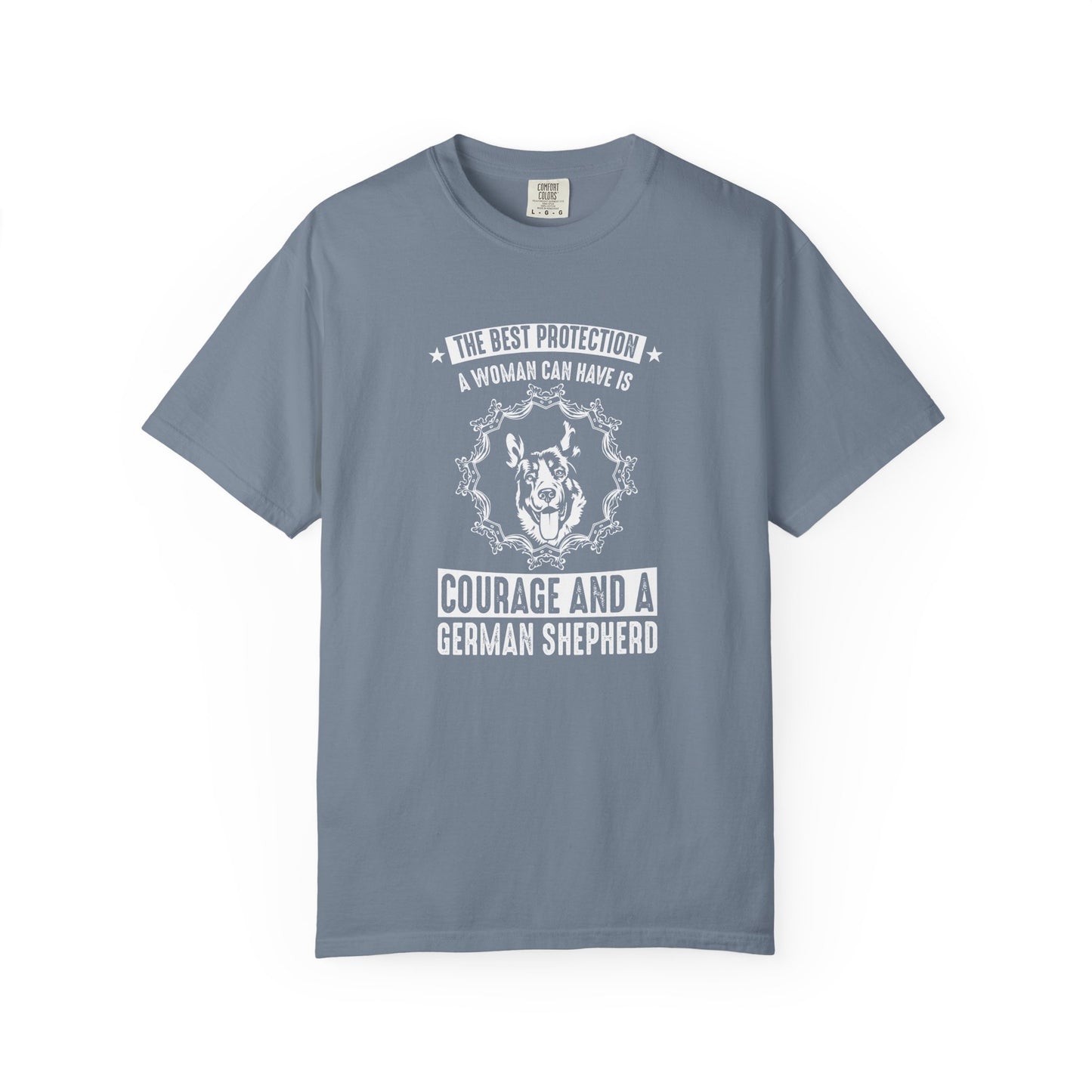 Woman Best Protection Dogs - T-Shirt