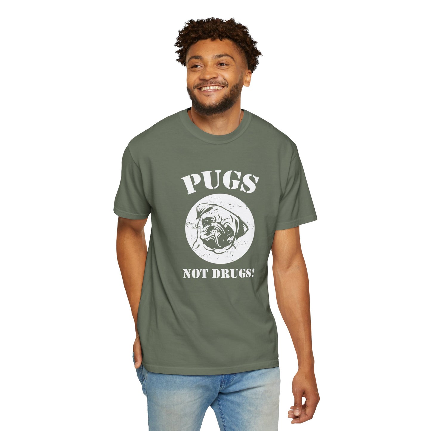 Pugs Not Drugs Dogs - T-Shirt