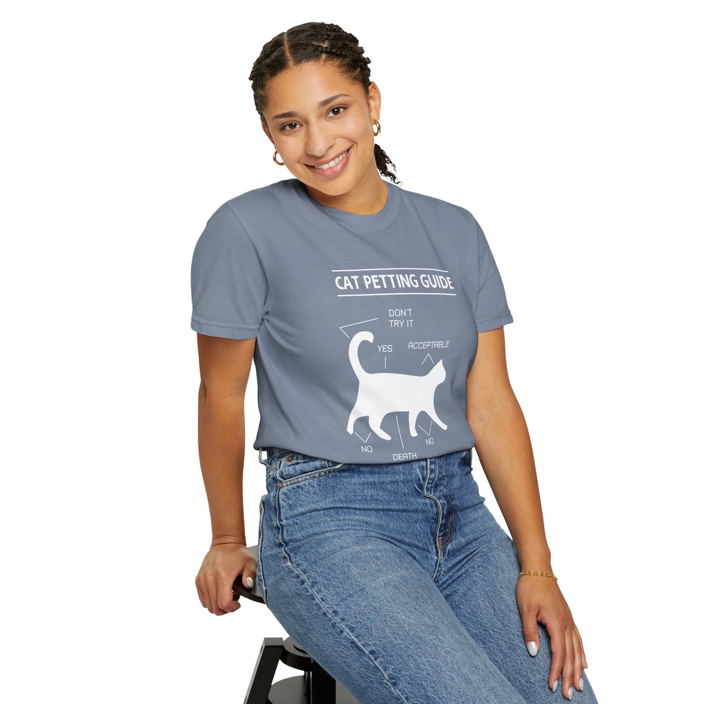 Cat Petting guide - T-Shirt