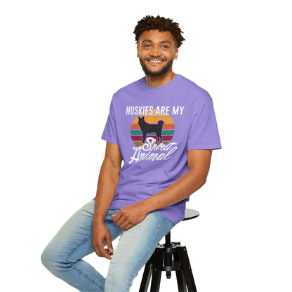 Husky Spirit Animal Dogs - T-Shirt