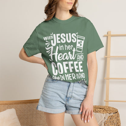 Jesus in Her Heart - T-Shirt