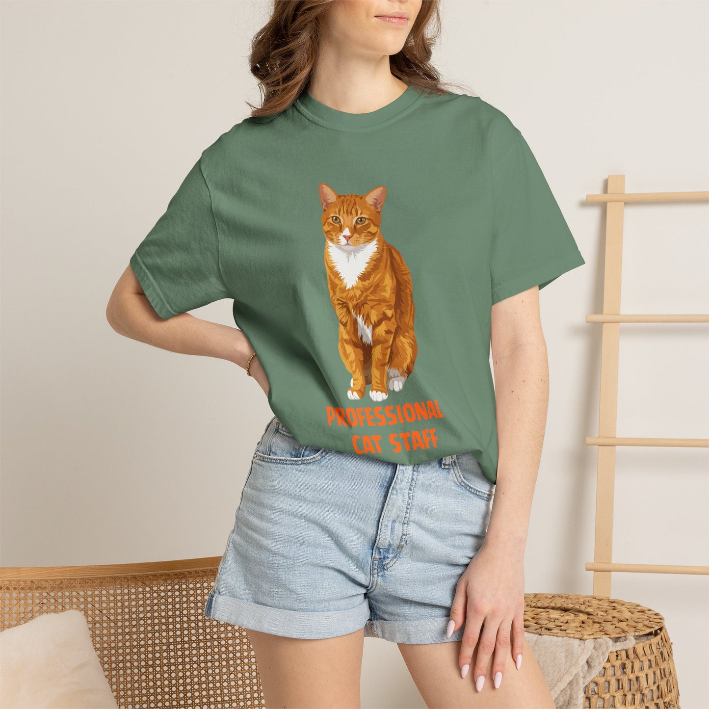 Professional Cat Staff - T-Shirt