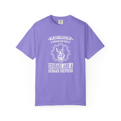 Woman Best Protection Dogs - T-Shirt
