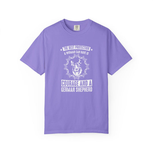 Woman Best Protection Dogs - T-Shirt
