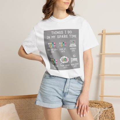 Things I Do Cat - T-Shirt
