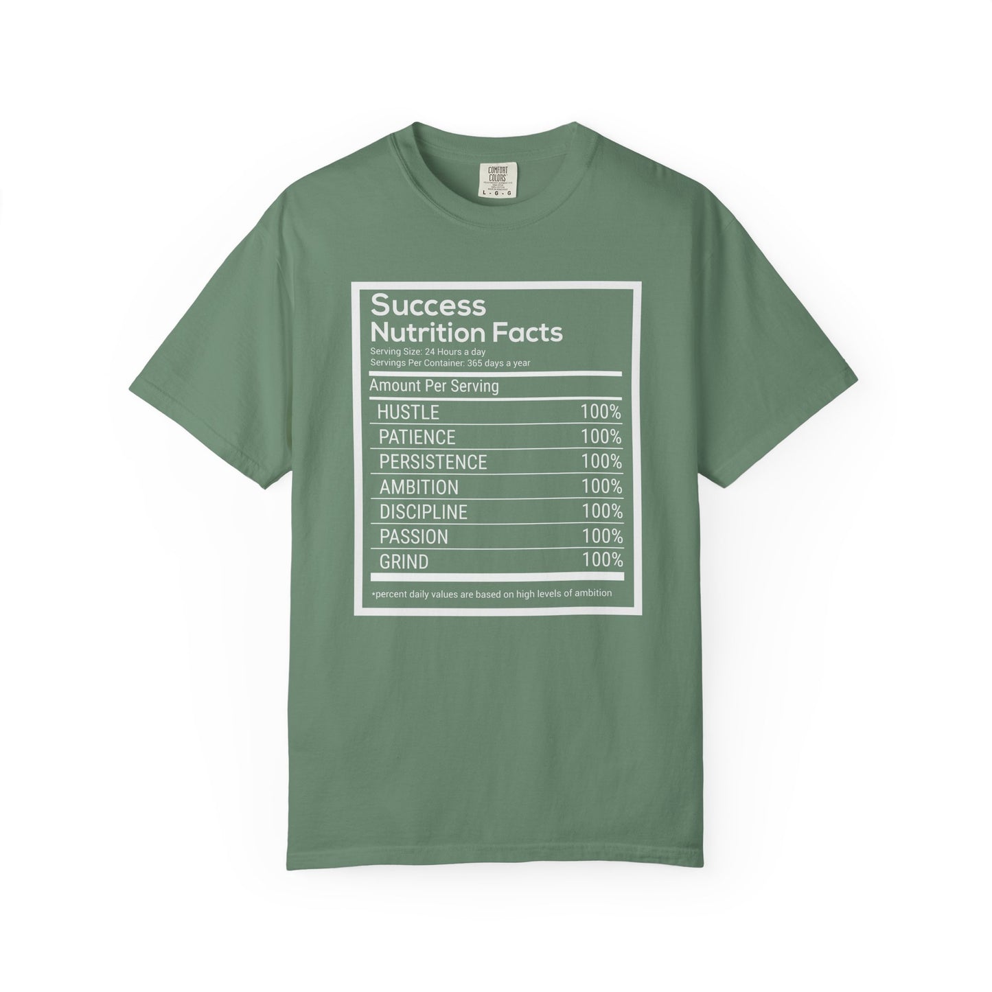 Success Nutrition Facts - T-Shirt