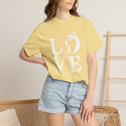 Love Husky Dogs - T-Shirt