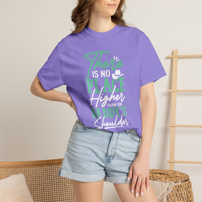 Daddys Shoulder Dad - T-Shirt