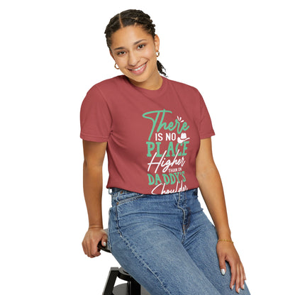 Daddys Shoulder Dad - T-Shirt