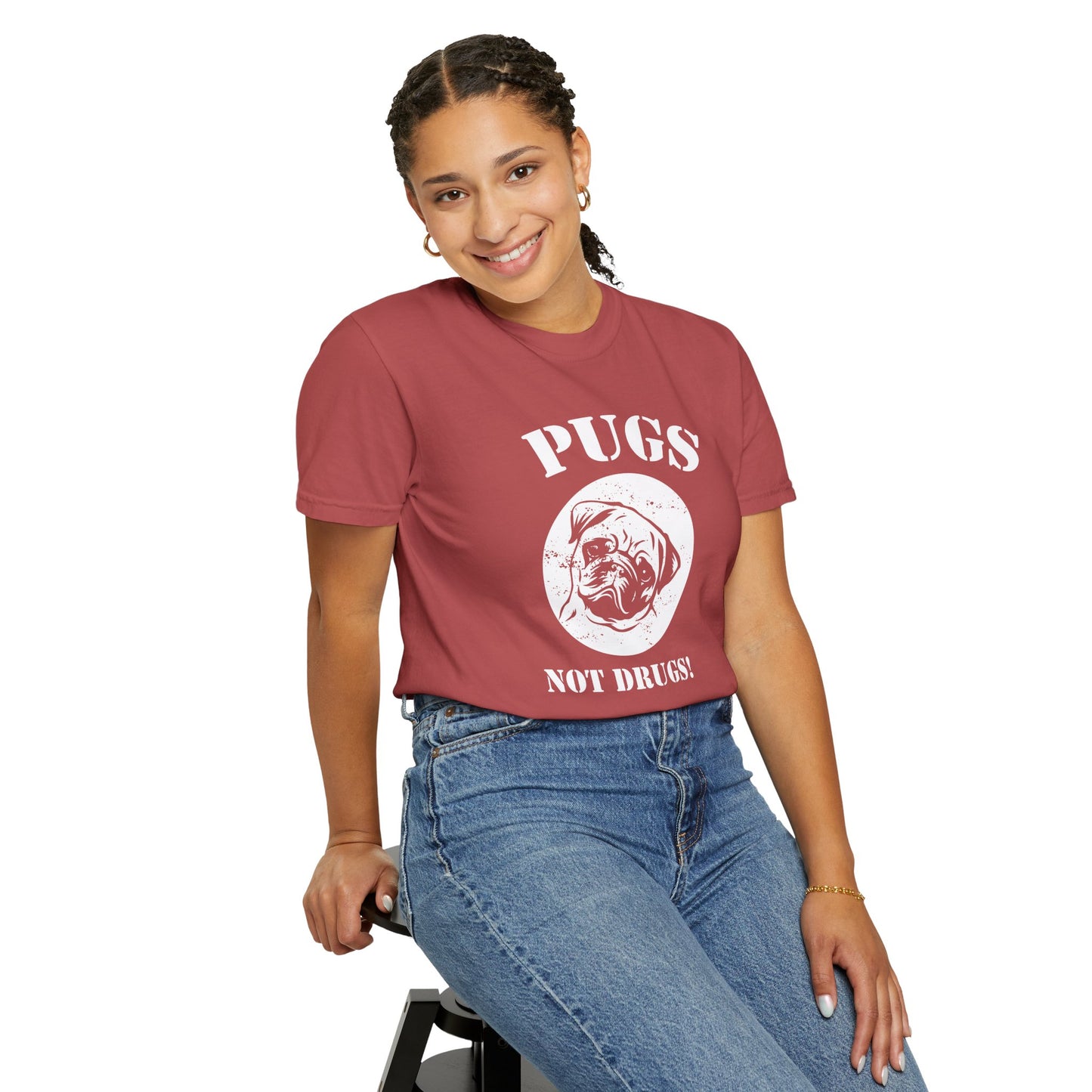 Pugs Not Drugs Dogs - T-Shirt