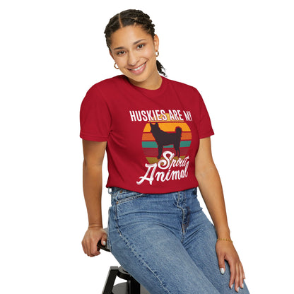 Husky Spirit Animal Dogs - T-Shirt