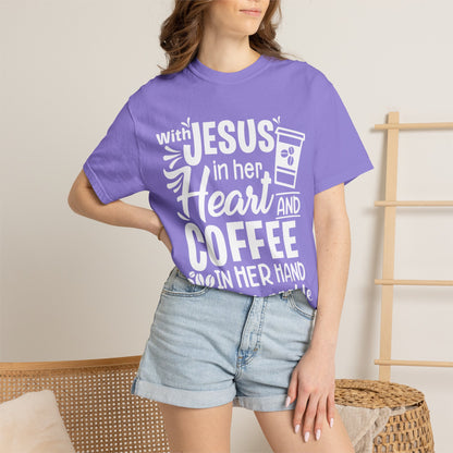 Jesus in Her Heart - T-Shirt