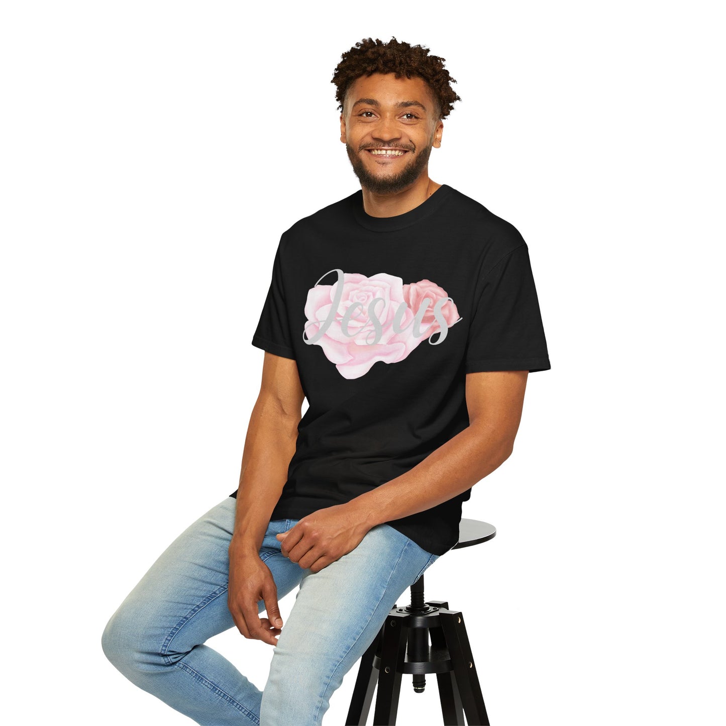 Jesus Rose Christian - T-Shirt