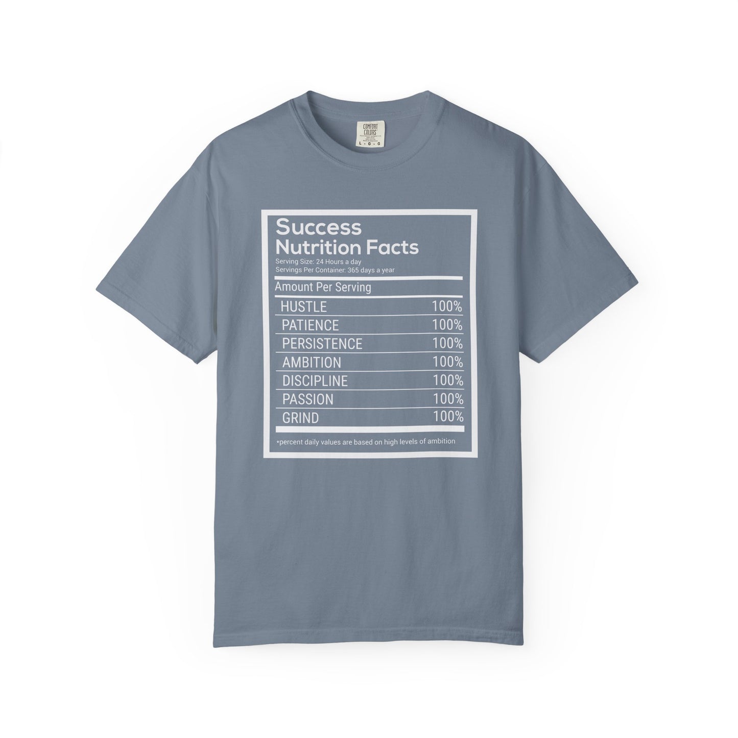 Success Nutrition Facts - T-Shirt