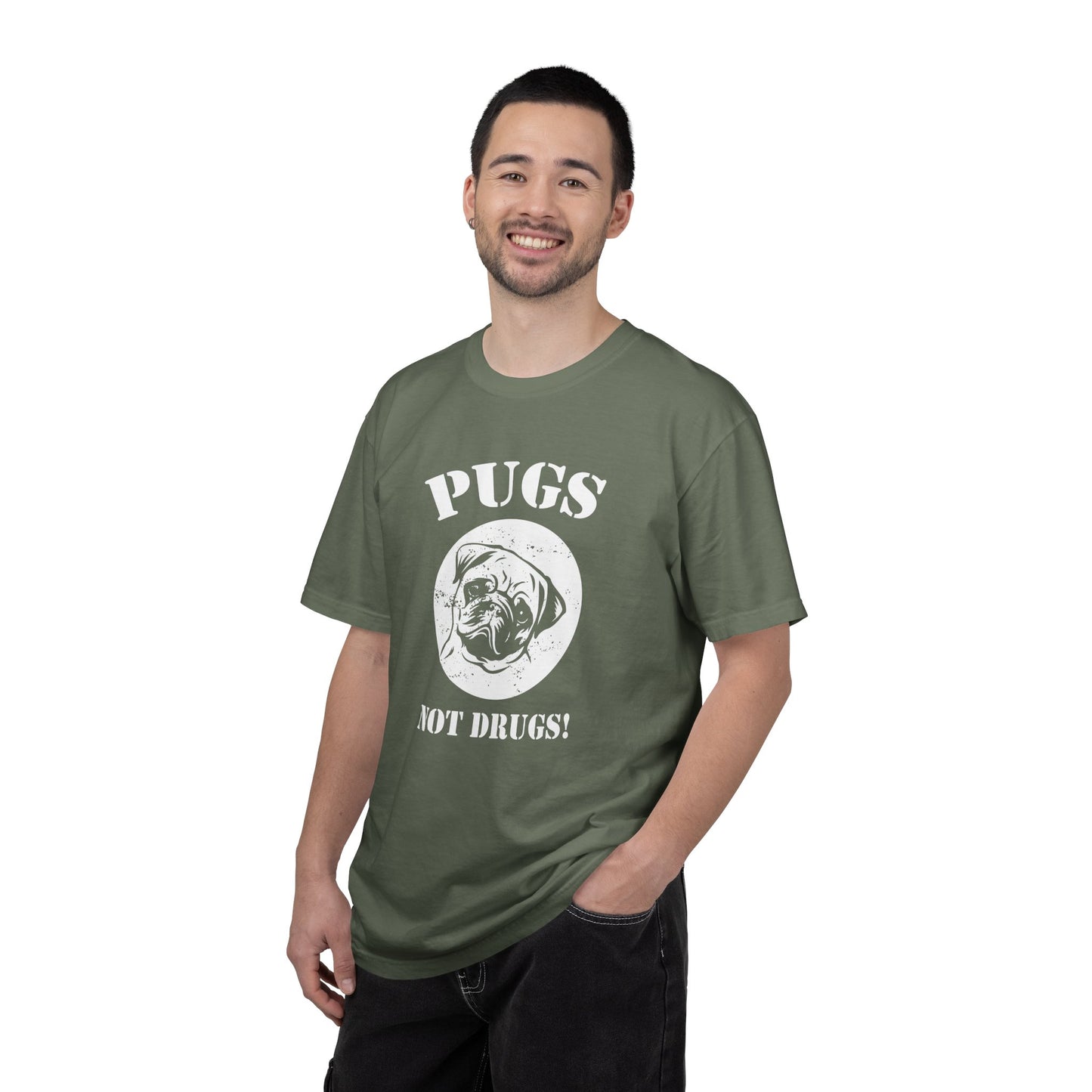 Pugs Not Drugs Dogs - T-Shirt