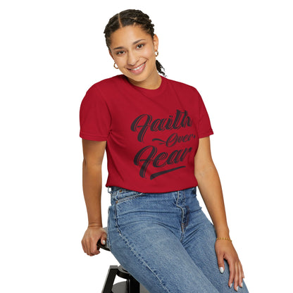 Faith Over Fear Christian - T-Shirt