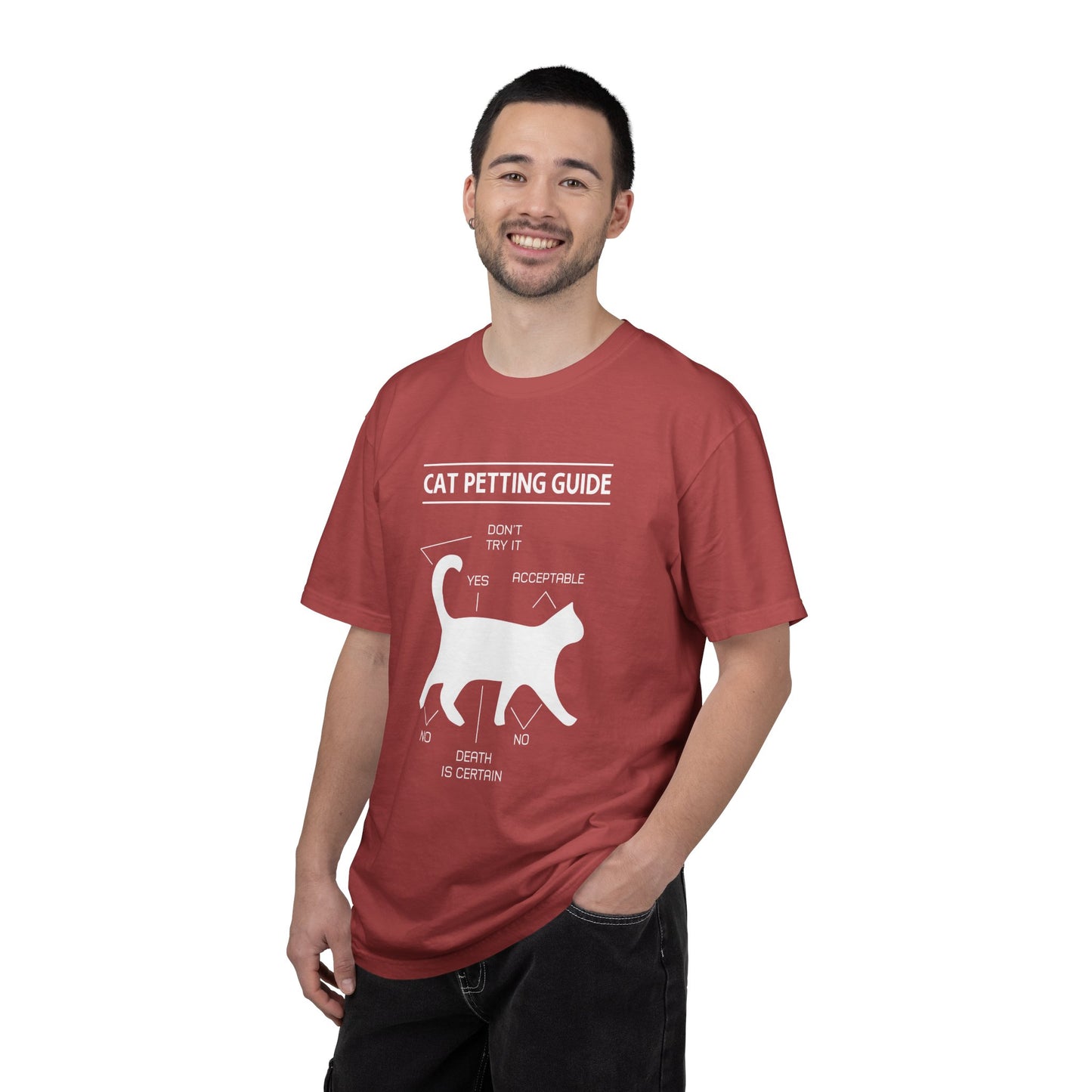 Cat Petting guide - T-Shirt