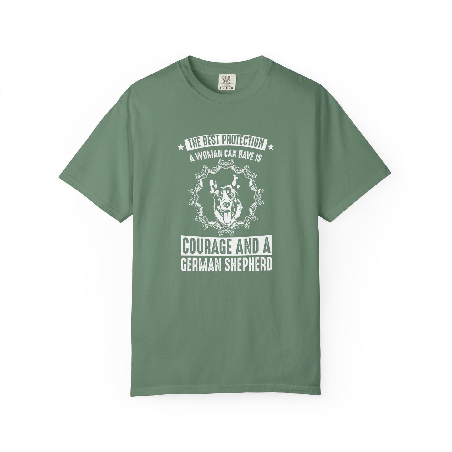 Woman Best Protection Dogs - T-Shirt