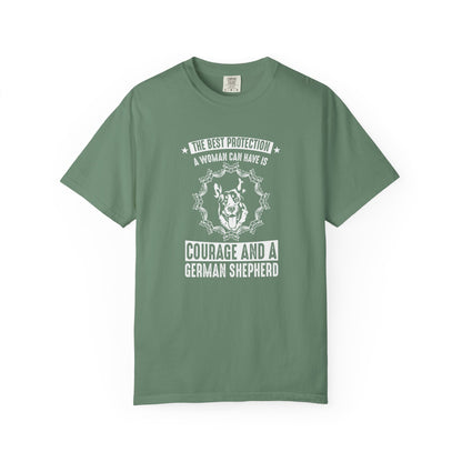 Woman Best Protection Dogs - T-Shirt