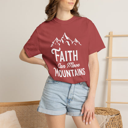 Faith Mountains Christian - T-Shirt