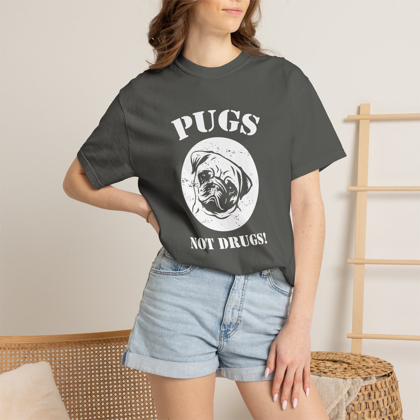 Pugs Not Drugs Dogs - T-Shirt
