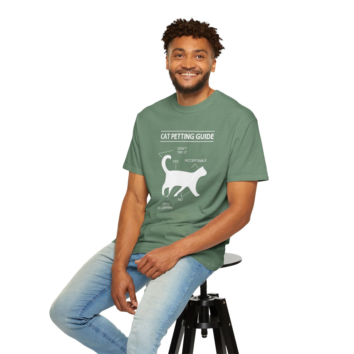 Cat Petting guide - T-Shirt