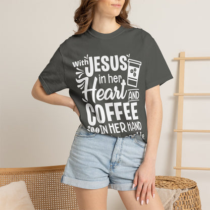 Jesus in Her Heart - T-Shirt