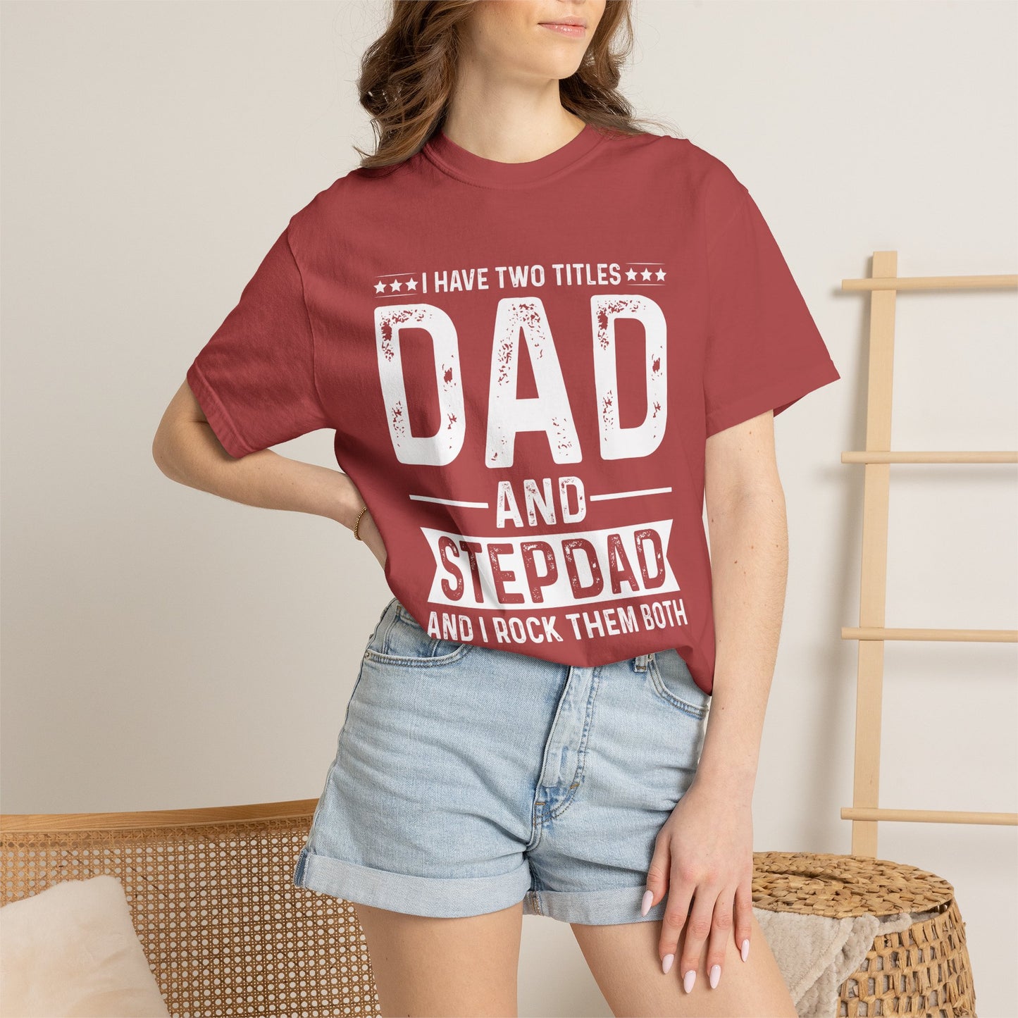 Stepdad And Dad - T-Shirt