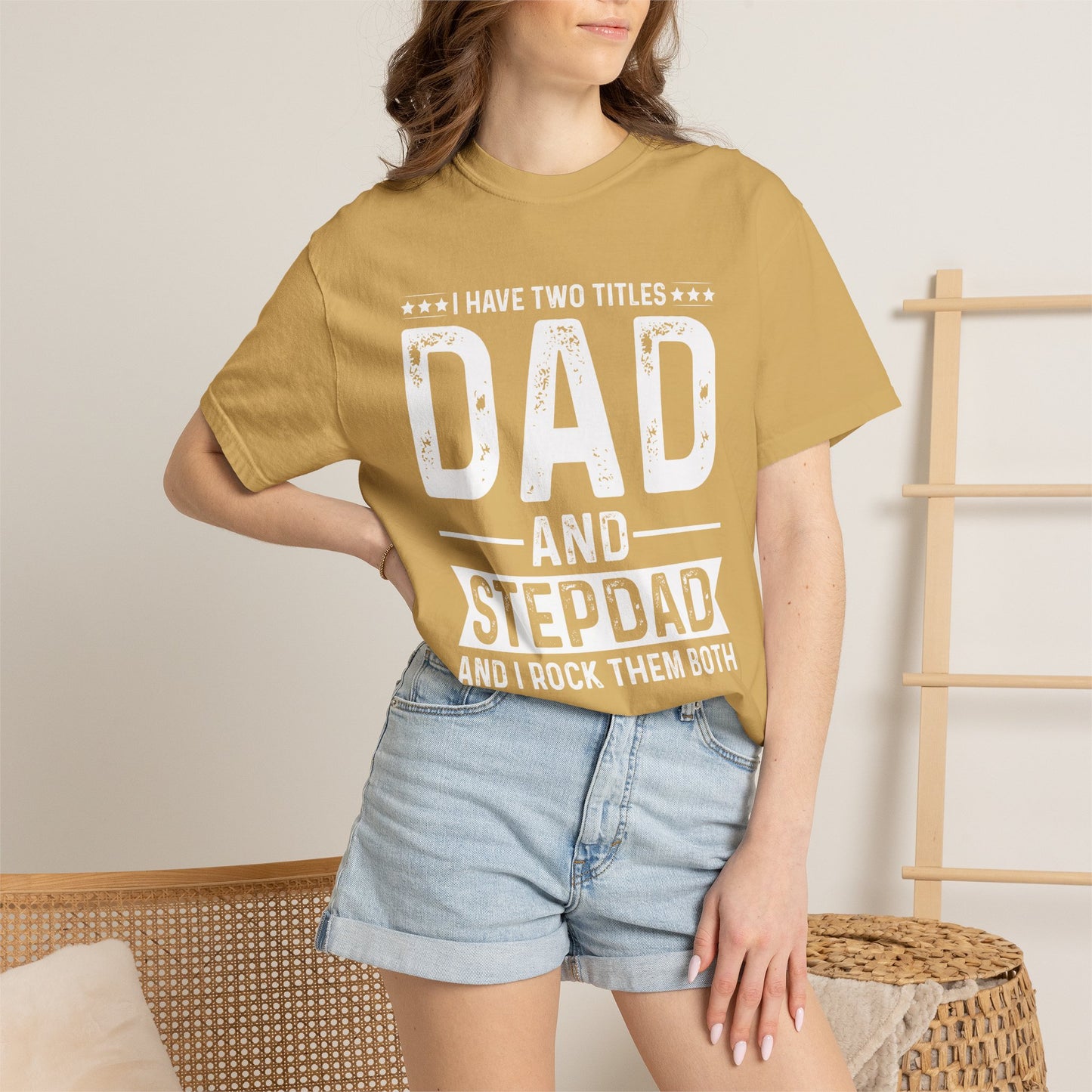Stepdad And Dad - T-Shirt