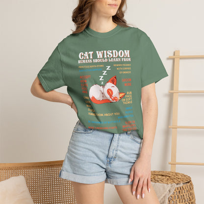 Cat Wisdom - T-Shirt