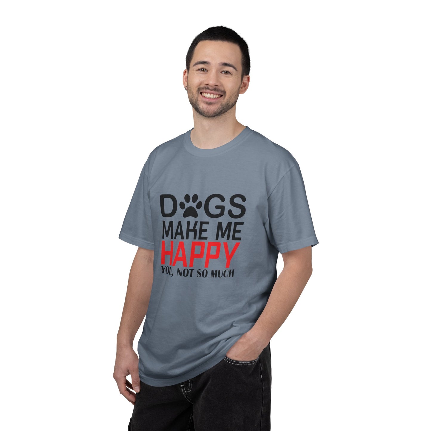 Dogs Make Me Happy Dogs - T-Shirt