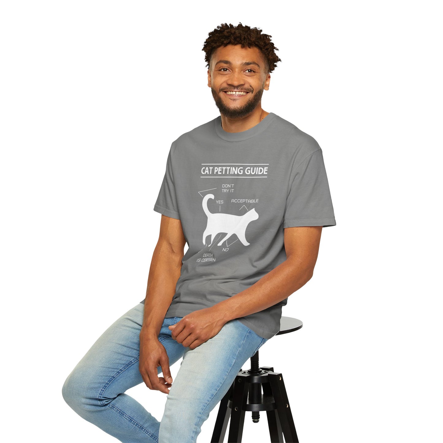 Cat Petting guide - T-Shirt