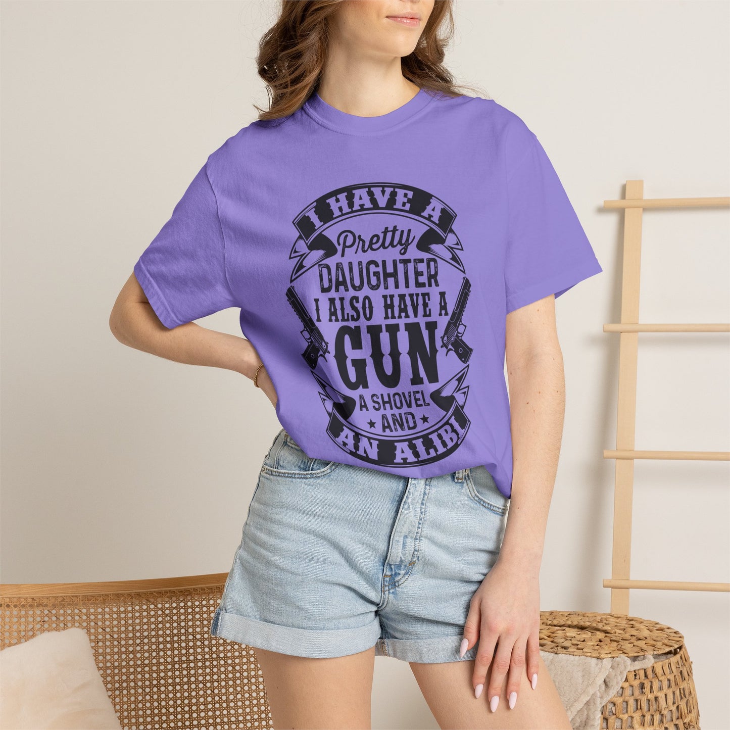 Pretty Daughter Dad - T-Shirt