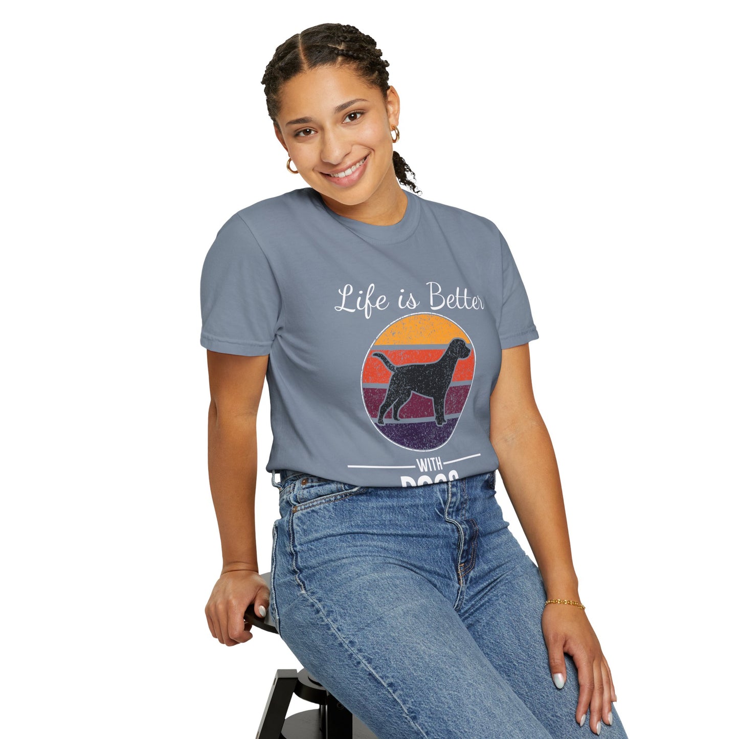 Life is Better With Dogs - T-Shirt