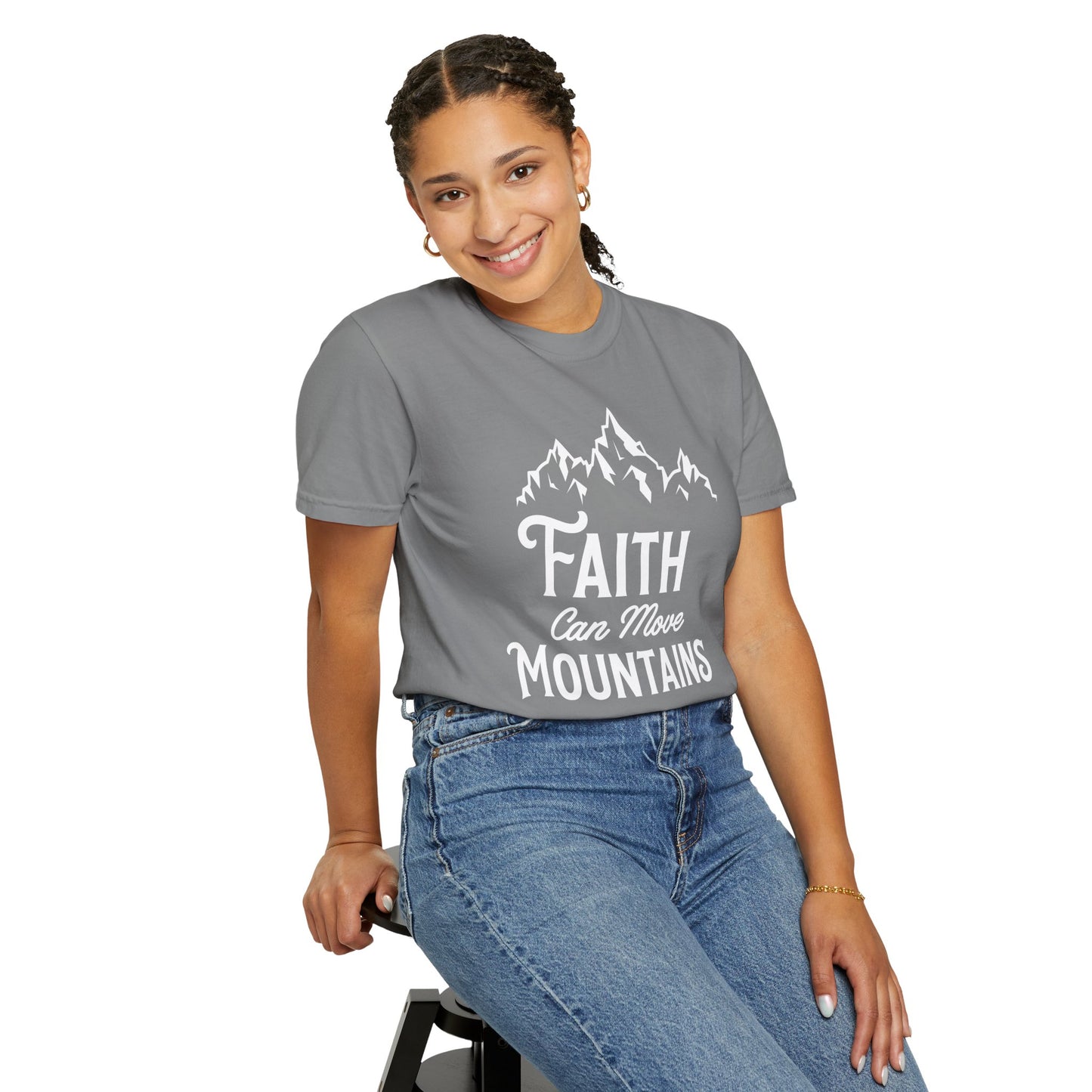 Faith Mountains Christian - T-Shirt