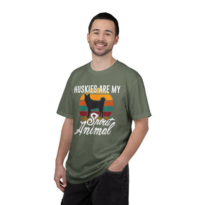 Husky Spirit Animal Dogs - T-Shirt