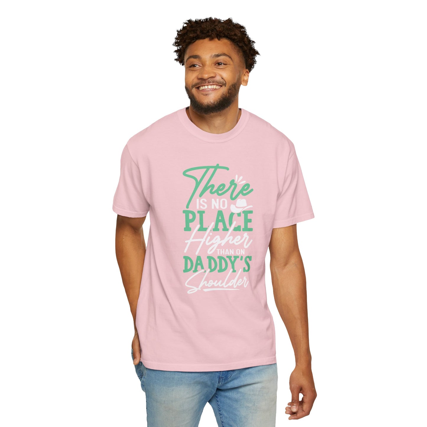 Daddys Shoulder Dad - T-Shirt