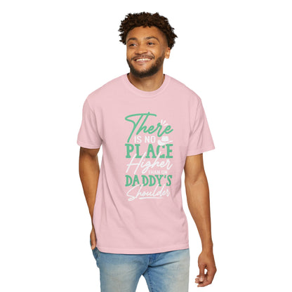Daddys Shoulder Dad - T-Shirt