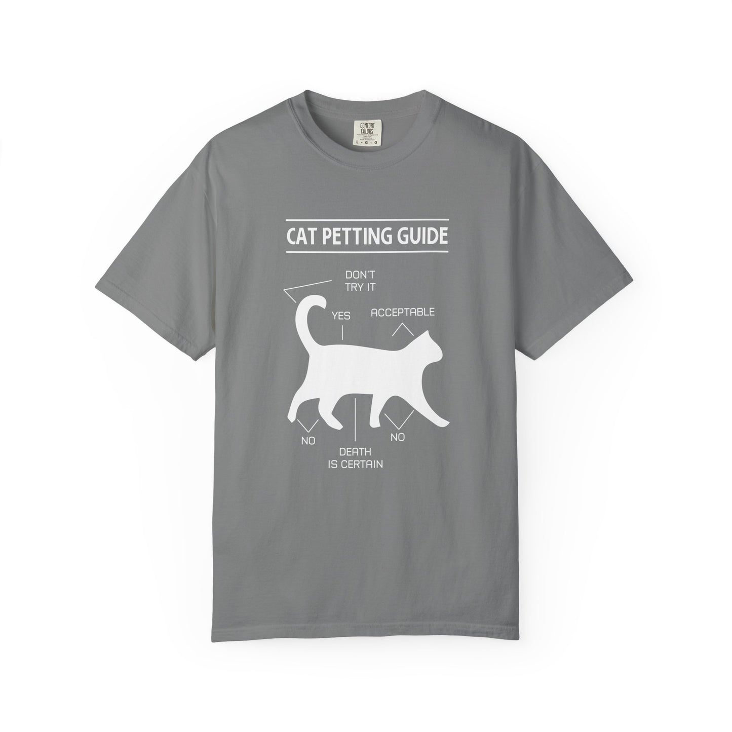 Cat Petting guide - T-Shirt