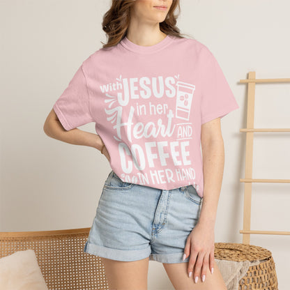 Jesus in Her Heart - T-Shirt
