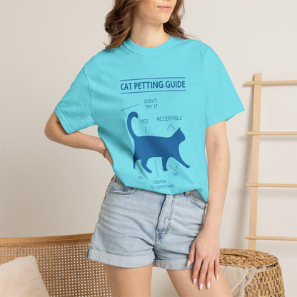 Cat Petting guide - T-Shirt